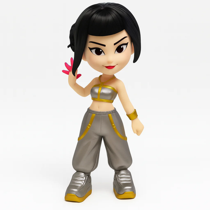 K-Pop Warrior Girls – 6-Piece Collectible Doll Set