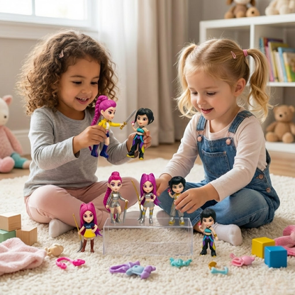 K-Pop Warrior Girls – 6-Piece Collectible Doll Set