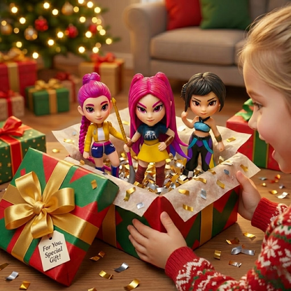 K-Pop Warrior Girls – 6-Piece Collectible Doll Set