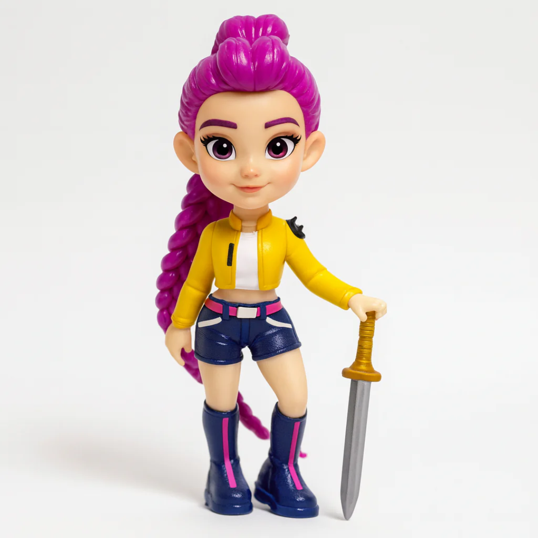 K-Pop Warrior Girls – 6-Piece Collectible Doll Set