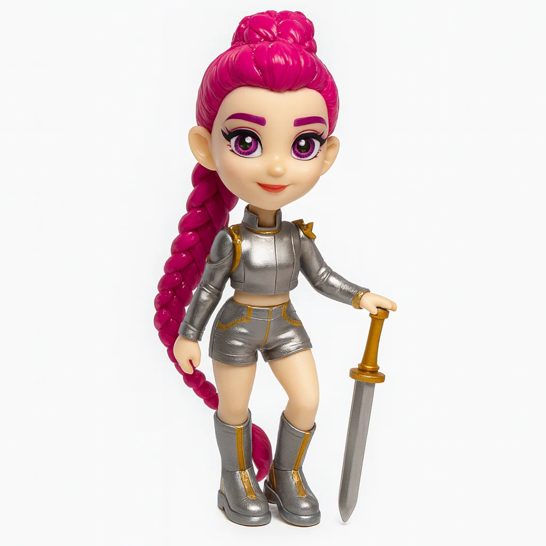 K-Pop Warrior Girls – 6-Piece Collectible Doll Set