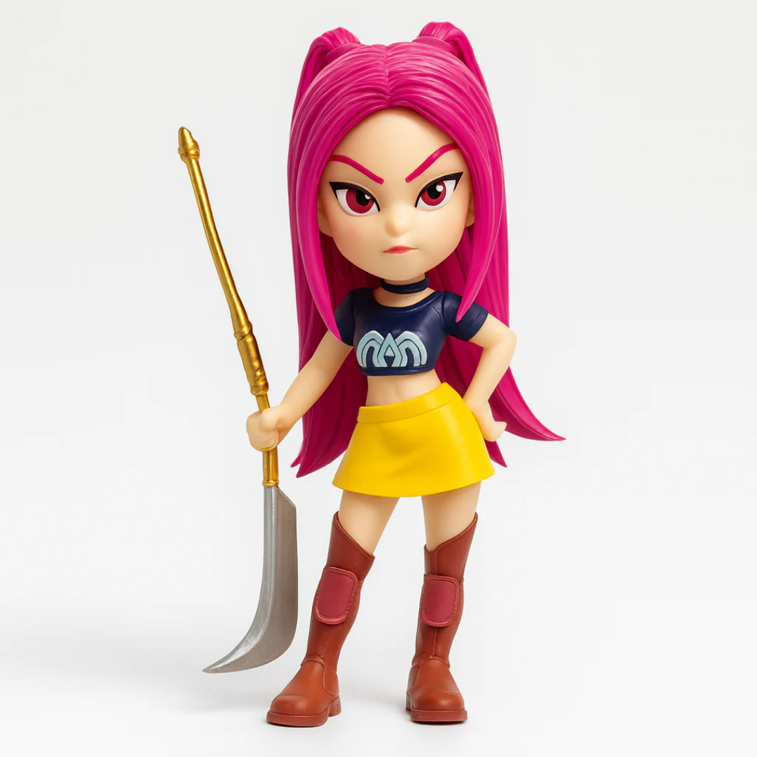 K-Pop Warrior Girls – 6-Piece Collectible Doll Set